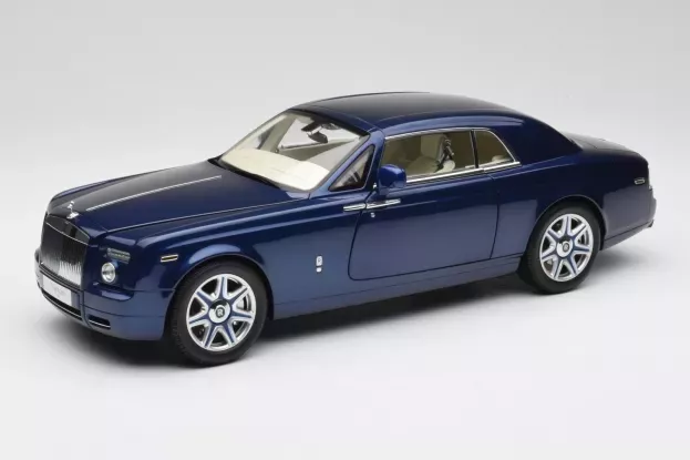 Kyosho Rolls Royce Phantom Coupe 2-door 2008 1:18 08862BLM